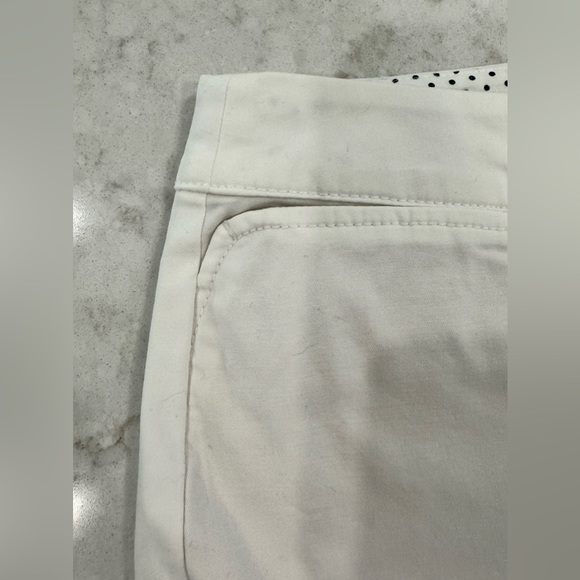 Talbots Perfect Crop Pant Curvy Fit White Size 12P - Picture 7 of 10